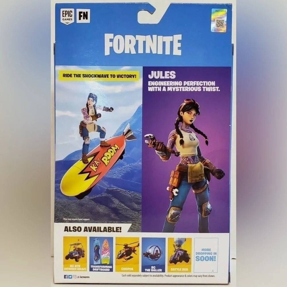 Fortnite Motorized Bombs Away Glider w/ Jules Figure